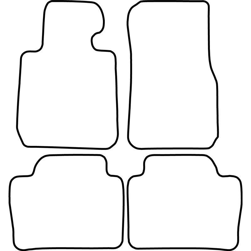 Set car mats  BMW 3-Series F30 2012-