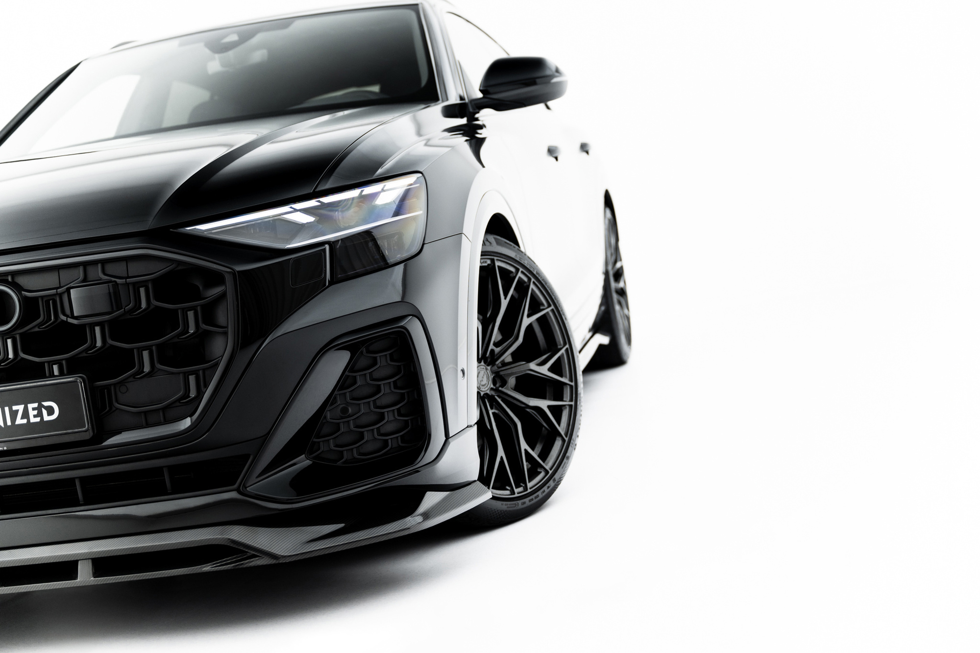 Prepreg Carbon Fiber Voorspoiler passend voor Audi SQ8 / Q8 S-Line Mk1 – Maxton Design