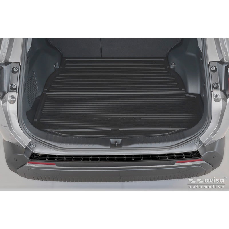 Avisa Stainless Steel Rear Bumper Protector  Toyota RAV4 VI (XA6) 2026- - Black