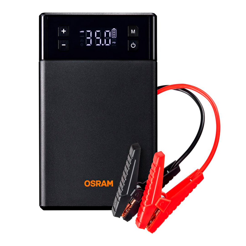 Osram BATTERYjumpstart 1000TI - Jumpstarter/Power Bank with built-in tyre inflator