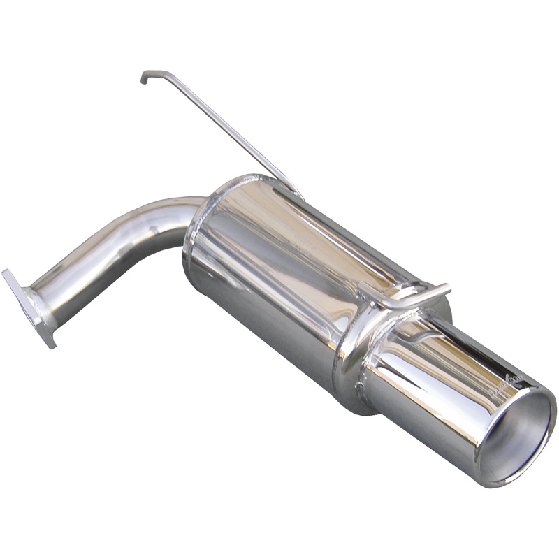 100% Inox Sport Exhaust  Mitsubishi Lancer EVO IX 120mm Mega