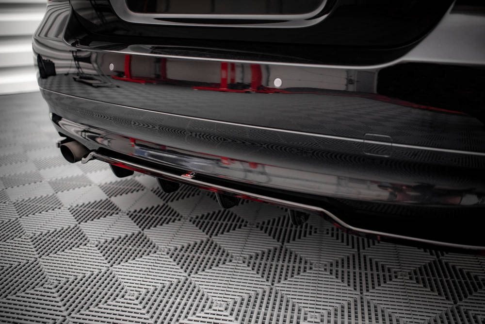 Diffuser passend voor BMW 3 Serie E90 Maxton Glans Zwart