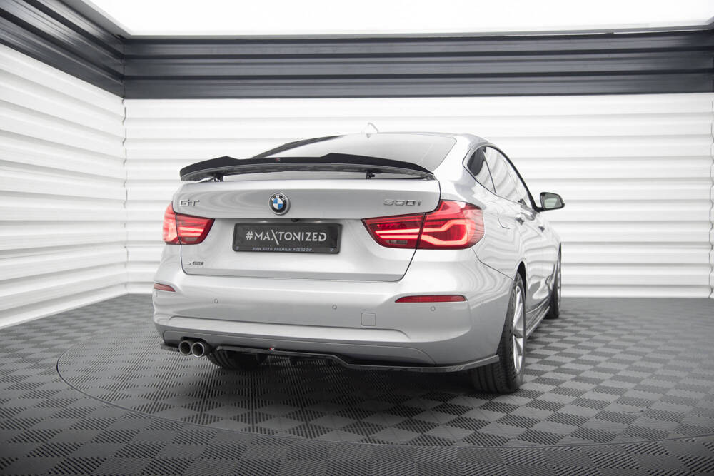 Diffuser passend voor BMW 3 Serie GT F34 FL Maxton Glans Zwart