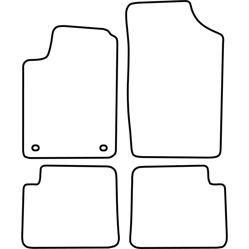 Set car mats  Citroen Xsara 1997-2004