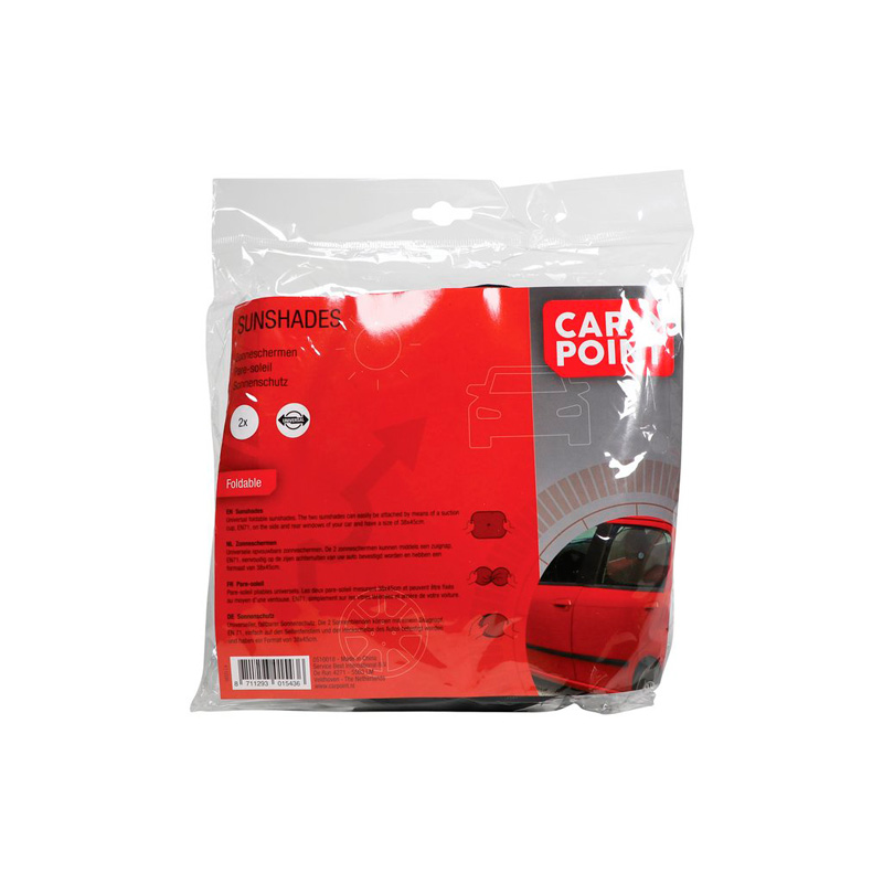 Carpoint Sun Shades with Suction Cup - Side Window