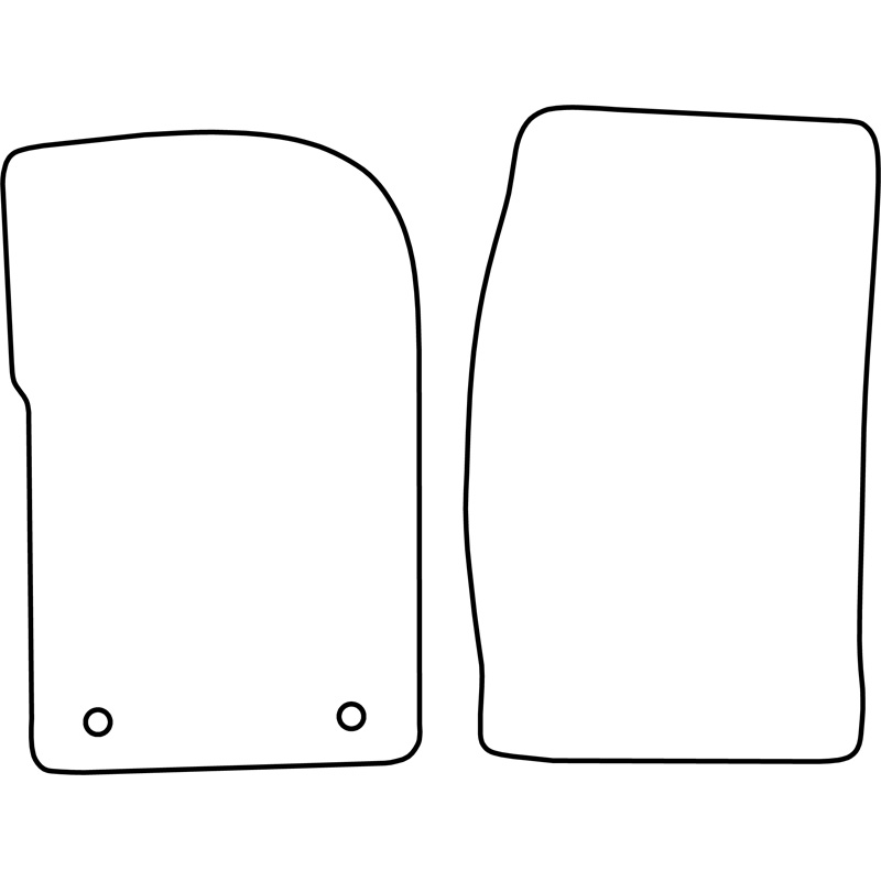 Set car mats  Daihatsu Feroza 1991-1998