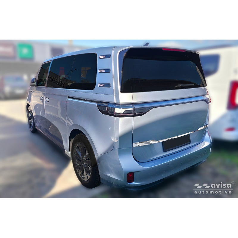 Avisa Chrome Stainless Steel Trunk Tailgate Trim Cover  Volkswagen ID.Buzz 2022- (with rear hatch)