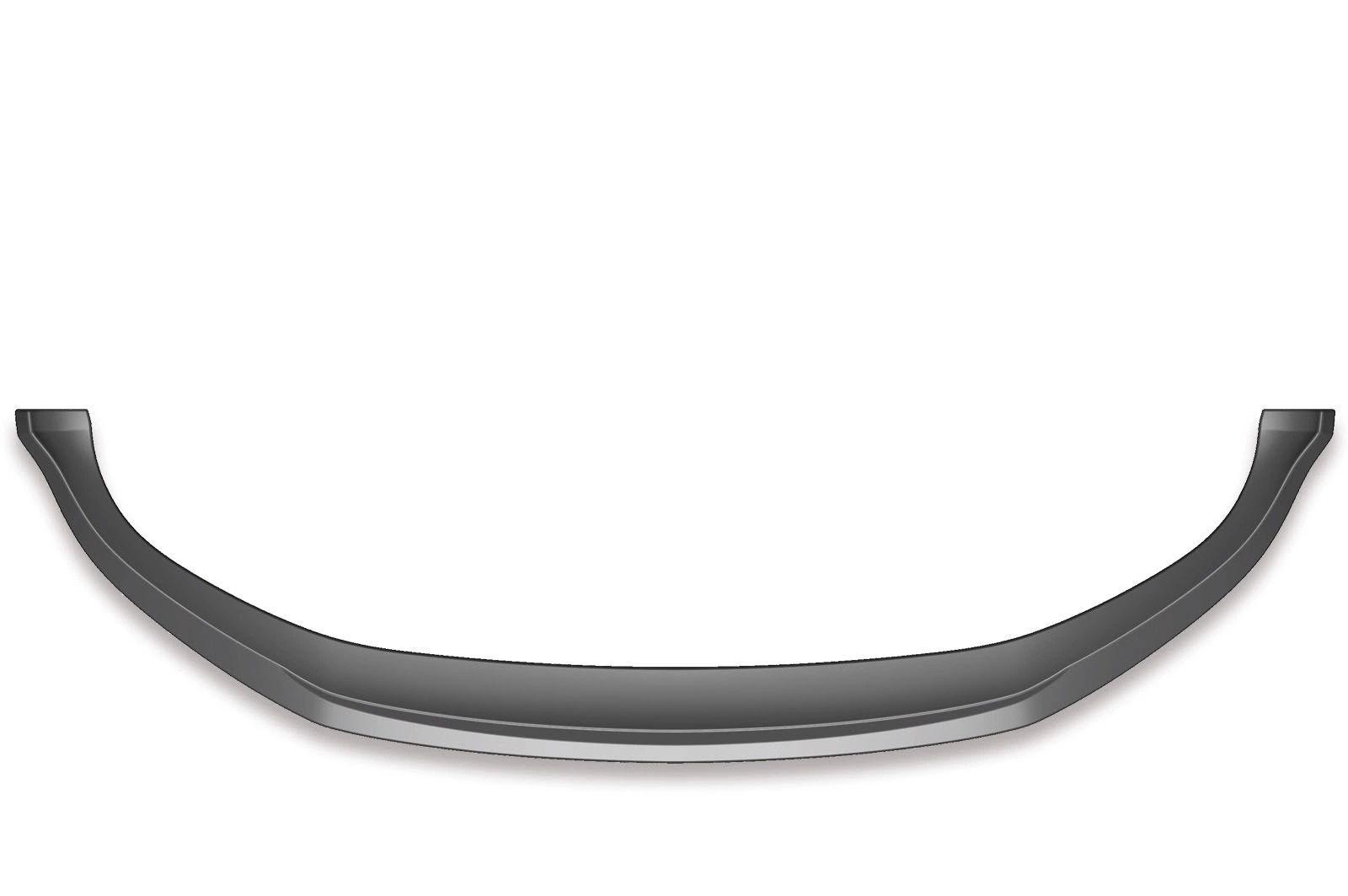 Voorspoiler passend voor VW T5 Bus glans zwart – 09/2009–07/2015