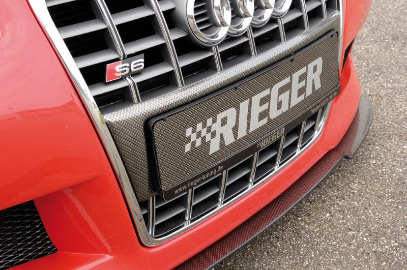 Spoilerzwaard voor Frontbumper Audi S3 ABS Rieger