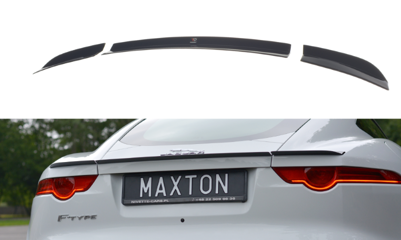 Spoilerextentie Jaguar F-Type Glanzend Zwart Maxton