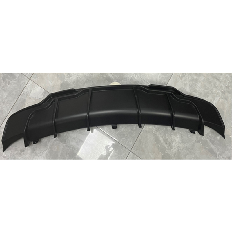 Rear bumper skirt (Diffuser)  Tesla Model 3 2017- 'Aero' (Glossy Black ABS)