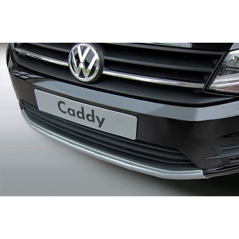 RGM Front spoiler 'Skid-Plate'  Volkswagen Caddy 2015-2020 Silver (ABS)