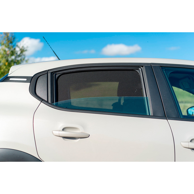 Set Car Shades (rear side doors)  Citroen C3 5 doors 2016- (2-pieces)
