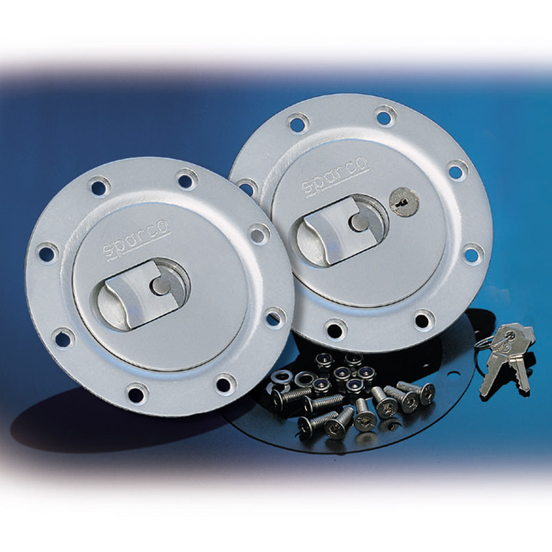 Sparco Universal Fuel Cap - Anodized Aluminum - Only mountable in combination with SP 270096