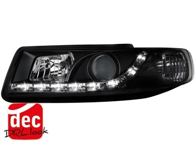 Headlights Seat Leon/Toledo Dayline Devil Eyes Black