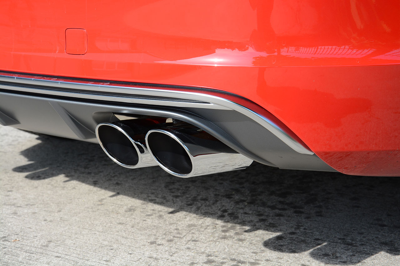 AUDI A3 8V 1.5 TFSI (150 Hp) 2017 Endpipe kit 100x75 Right + 100x75 Left
