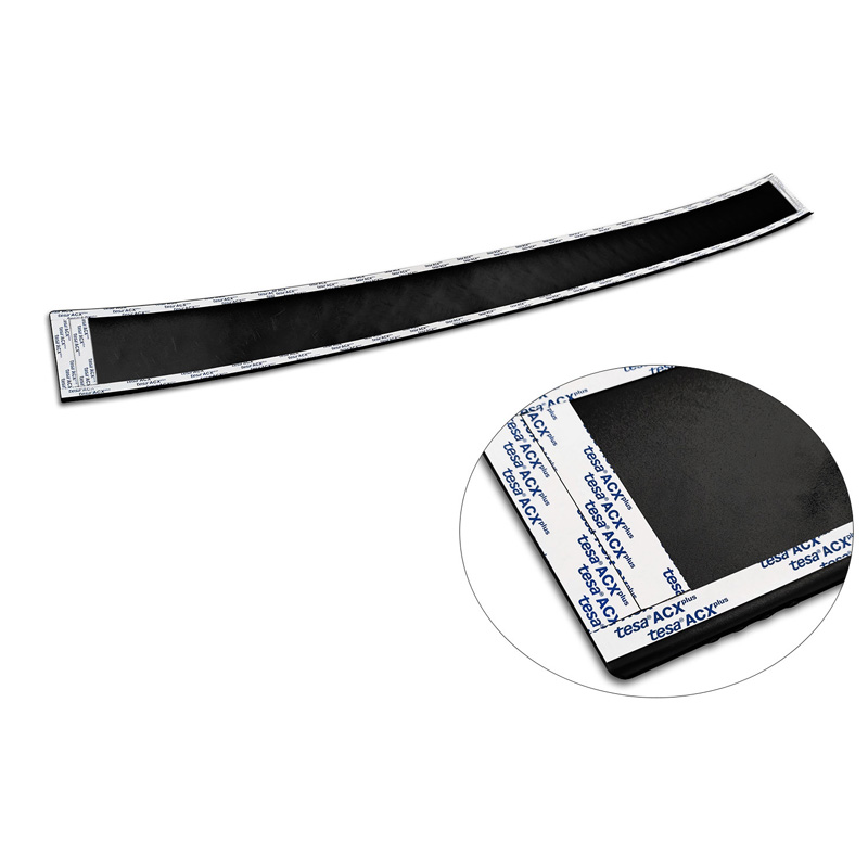 Matt Black Aluminum Rear bumper protector  Opel Movano / Renault Master II / Nissan NV400 2010-2018 & 2018-2021 'Riffled Plate'