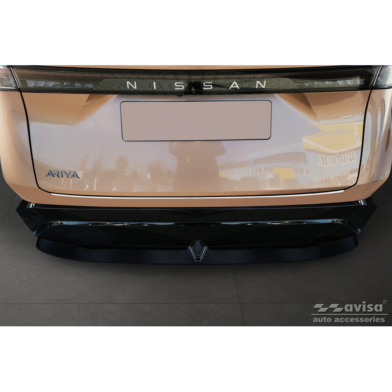 Stainless Steel Rear bumper protector  Nissan Ariya 2022- 'Ribs'