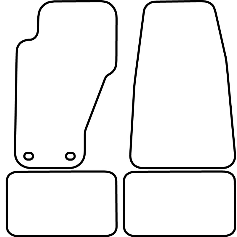 Set car mats  Jeep Grand Cherokee 1993-2005