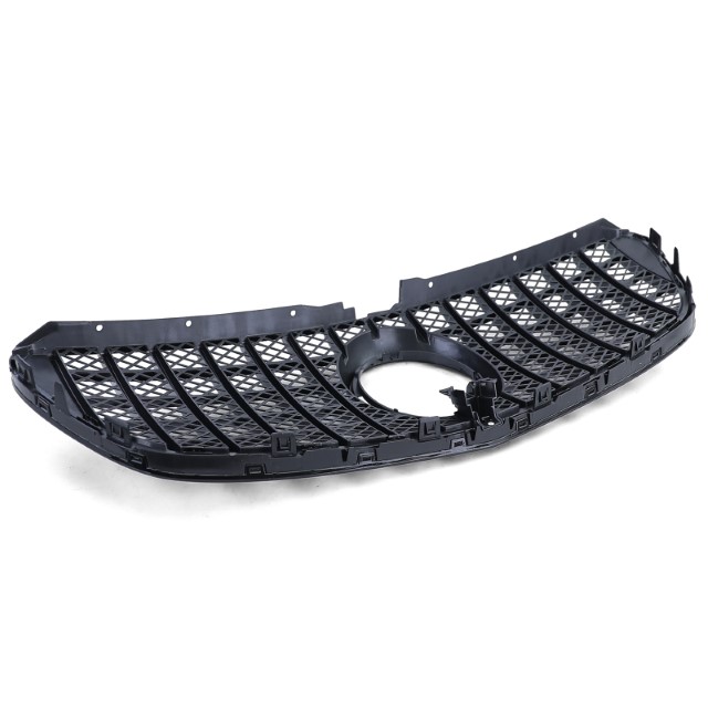 Grill passend voor Mercedes V-Class W447 (14-19) GT Look Zwart Camera