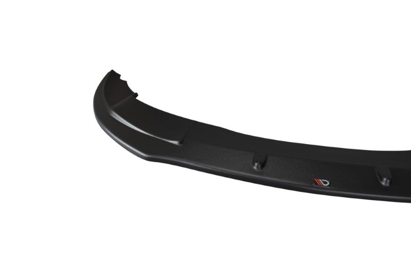 Voorspoiler passend voor Audi A6 S-Line C6 FL Sedan Glanzend Zwart