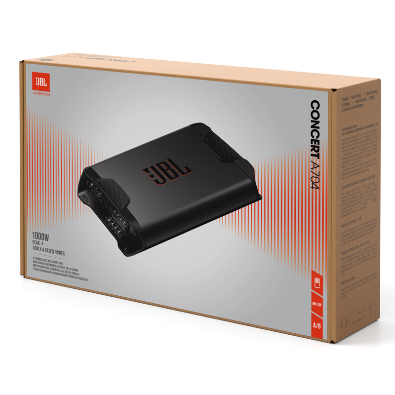 JBL Concert A704 4-Channel Amplifier (1000W)