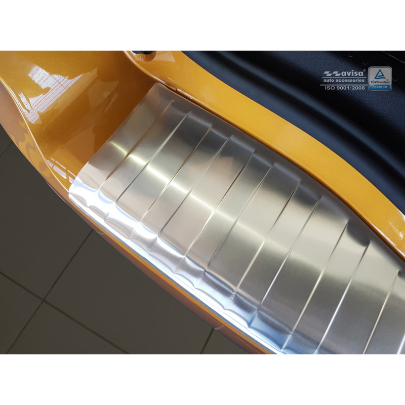 Stainless Steel Rear bumper protector  Renault Scenic IV 2016-2023 'Ribs'