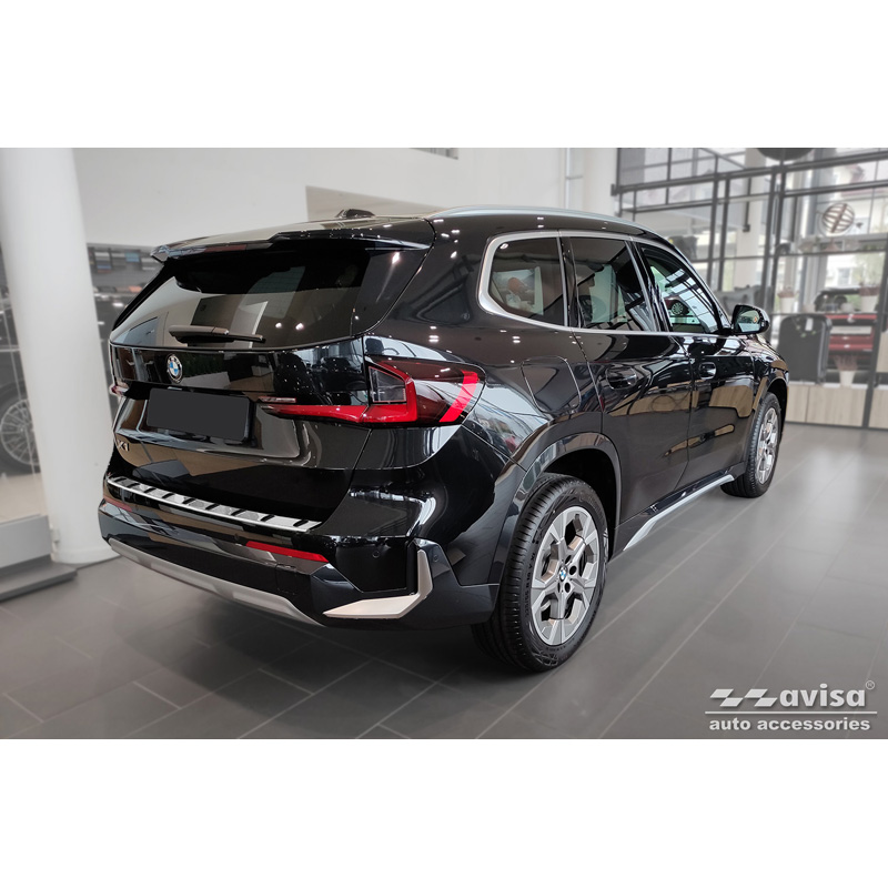 Stainless Steel Rear bumper protector  BMW X1 U11 / X1 U11 xLine 2022- 'STRONG EDITION'