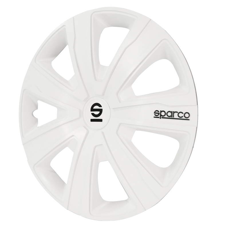Sparco Wheel Covers Palermo - 16-inch - White - Set of 4 pieces
