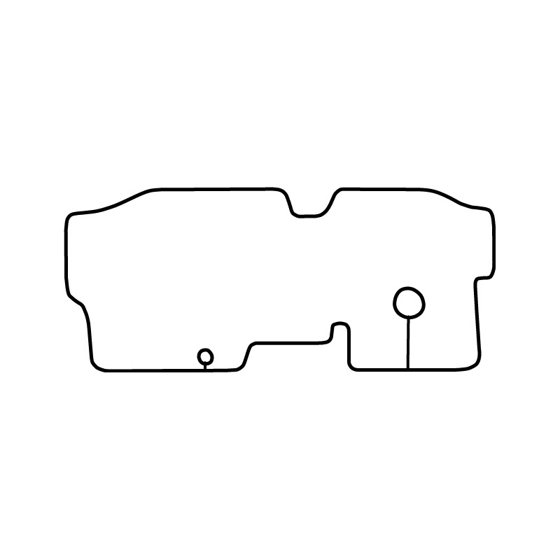 Set car mats  Hyundai H100 (only front)