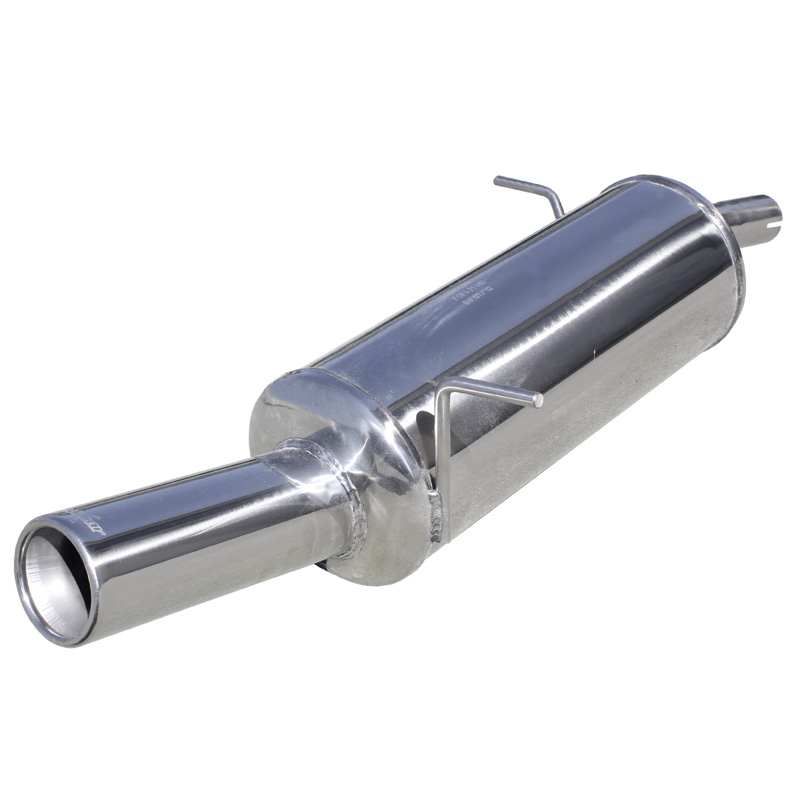 100% Inox Sport Exhaust  Ford Fiesta 1.4 16v (96HP) 2008- 80mm