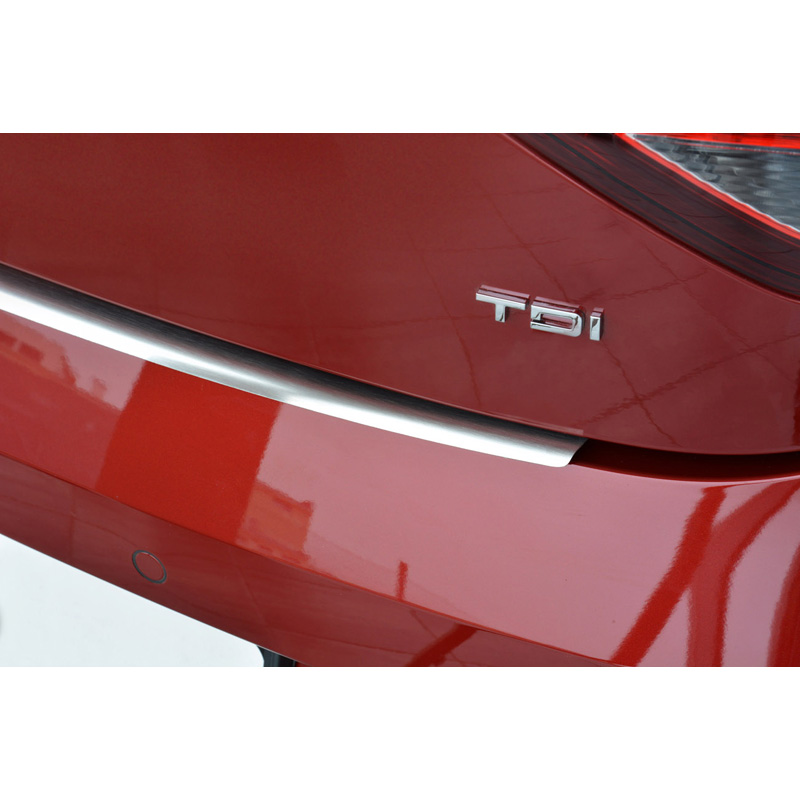 Stainless Steel Rear bumper protector  Seat Leon 5F 5 doors 2013-2020 'Ribs'