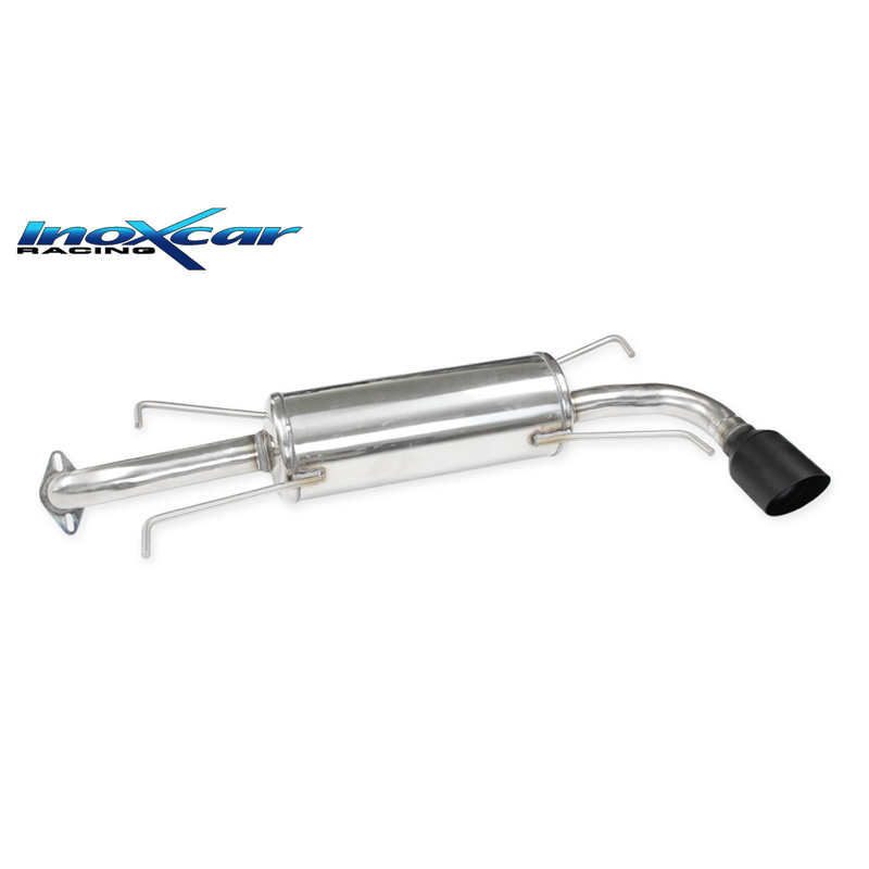 100% Inox Sport Exhaust  Subaru Impreza 4WD 2.0R 150hp 2007- 1x100mm Ceramic Black