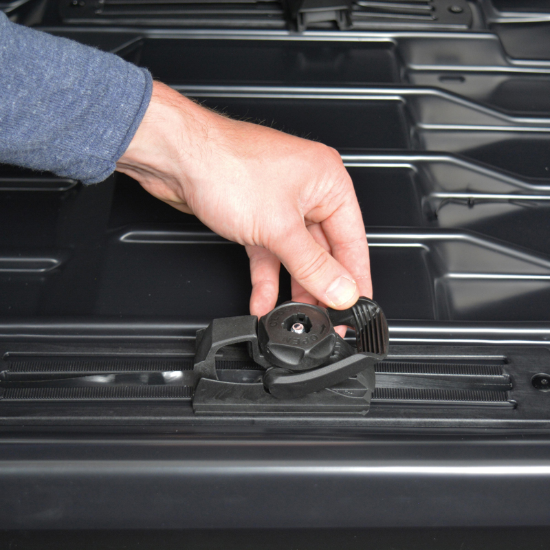 Twinny Load Roof box NXT 530 Liter Glossy-Black 201x90x40cm (Dual Side)