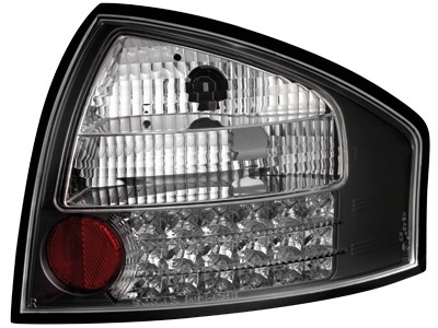 Taillights LED Black/White Audi A6 97-04