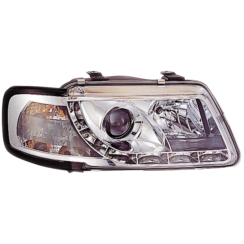 Set Headlights in DRL-Look  Audi A3 8L 1996-2000 - Chrome