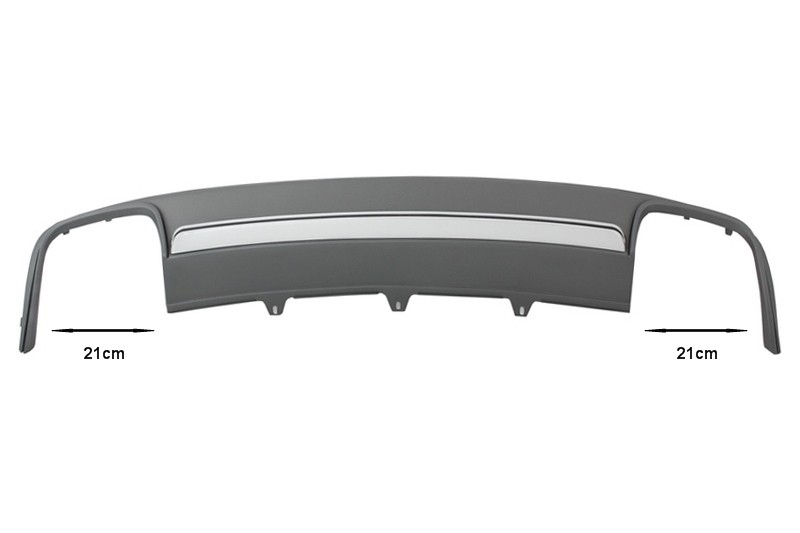 Audi A4 B8 Sedan Facelift (2012-up) Rear Bumper Valance Diffuser