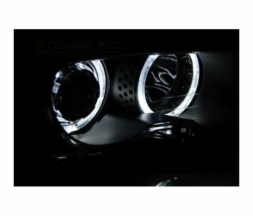 Headlights BMW E46 Coupe/Cabrio 99-03 LED Angel Eyes
