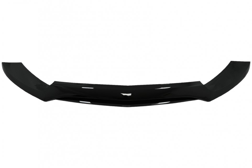 Voorspoiler passend voor Mercedes C-klasse W205 S205 C205 A205 C43 Look Glans Zwart