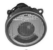 koplamp, buiten, H1, links, 08/1988-BMW 3 serie E30, 1982-1992