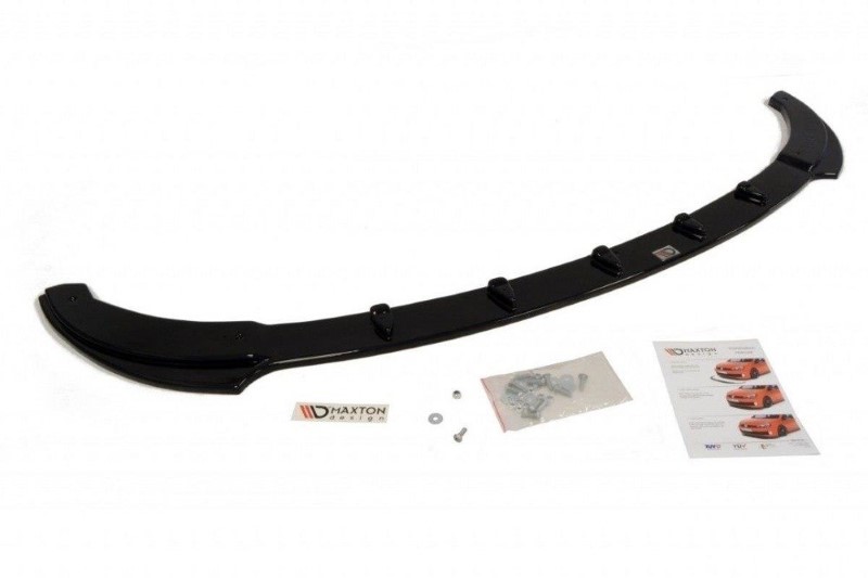 Voorspoiler passend voor BMW Z4 E85 / E86 (Facelift model) Glanzend Zwart