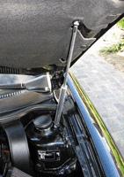Motorkaplifters Mercedes CLK (C208) Gepolijst
