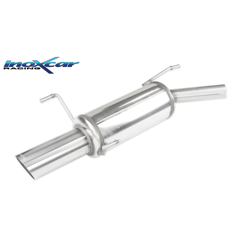 100% Inox Sport Exhaust  Opel Corsa C 1.3 16v CDTi 70hp 2003-2006 Ø45 1x90mm Rally
