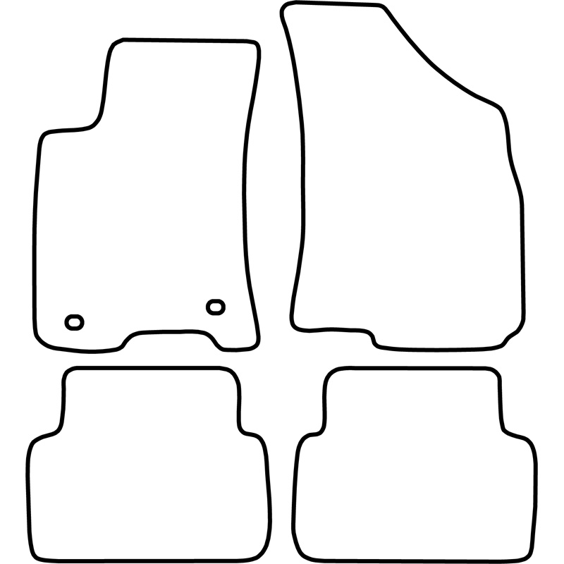 Set car mats  Daewoo Lanos 1997-2003