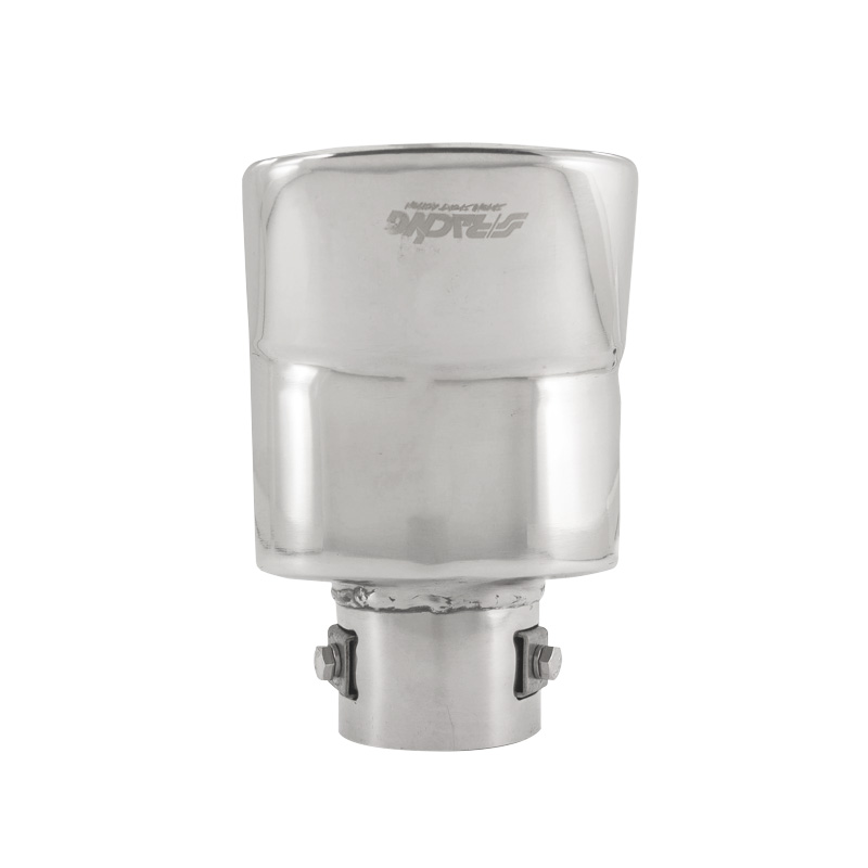Simoni Racing Exhaust Tip Oval DTM Inox - 118x70xL160mm - Installation ->57mm