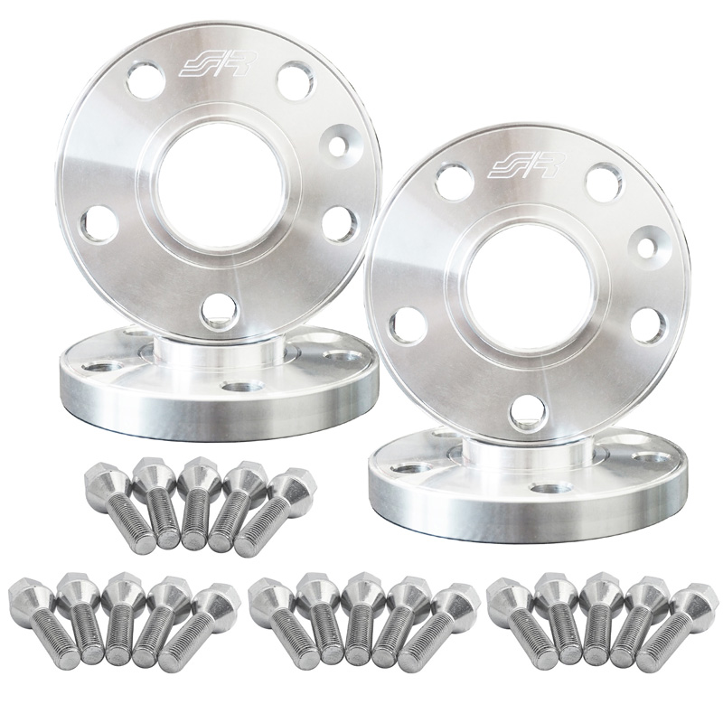 Simoni Racing Aluminium Wheel Spacer Kit - 2x17,5mm(FA) - 2x20mm(RA) (Hub 65,1mm) including wheel bolts -  Alfa Romeo various