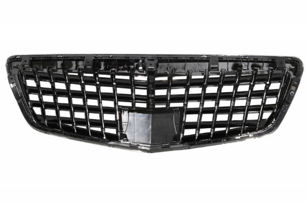 Grill passend voor Mercedes S-Klasse W221 11-13 GT Glans Zwart/Chroom