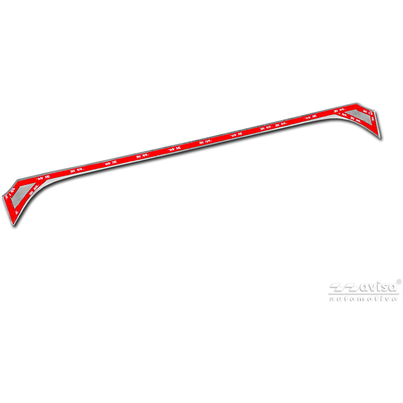 Avisa Chrome Stainless Steel Trunk Tailgate Trim Cover  Toyota Corolla Cross 2020-2025 & Facelift 2025-