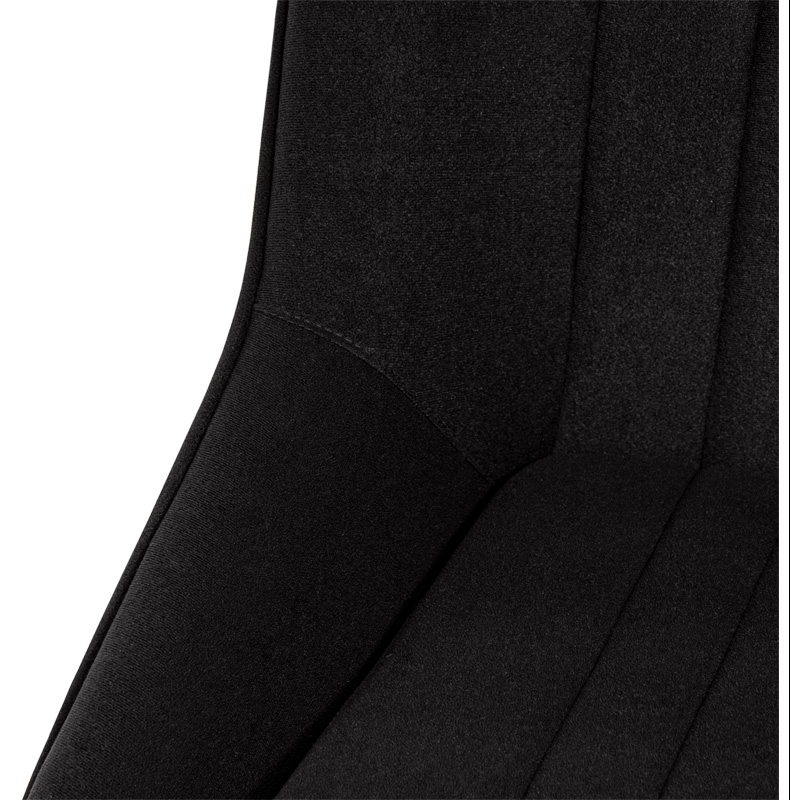 Sport seat 'Classic' - Black - Non-reclinable back-rest - incl. slides