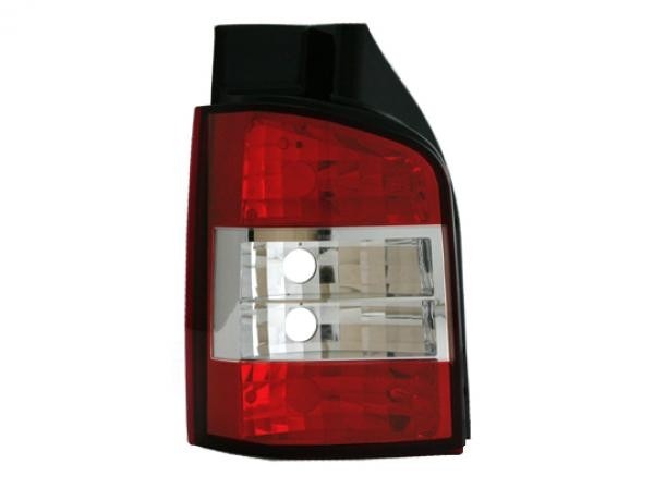 Tail Lights VW Bus T5 Red/White Clear